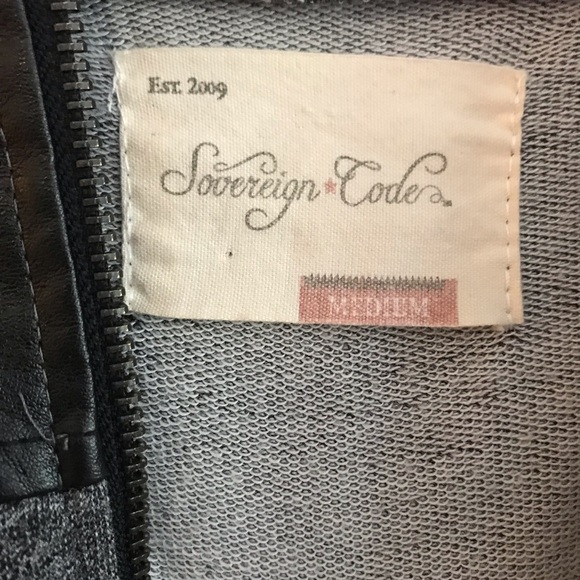 Sovereign Code gray hoodie, Medium - Picture 2 of 4